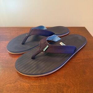 Hari Mari Dunes Blue Flip-Flop Sandals Size 13